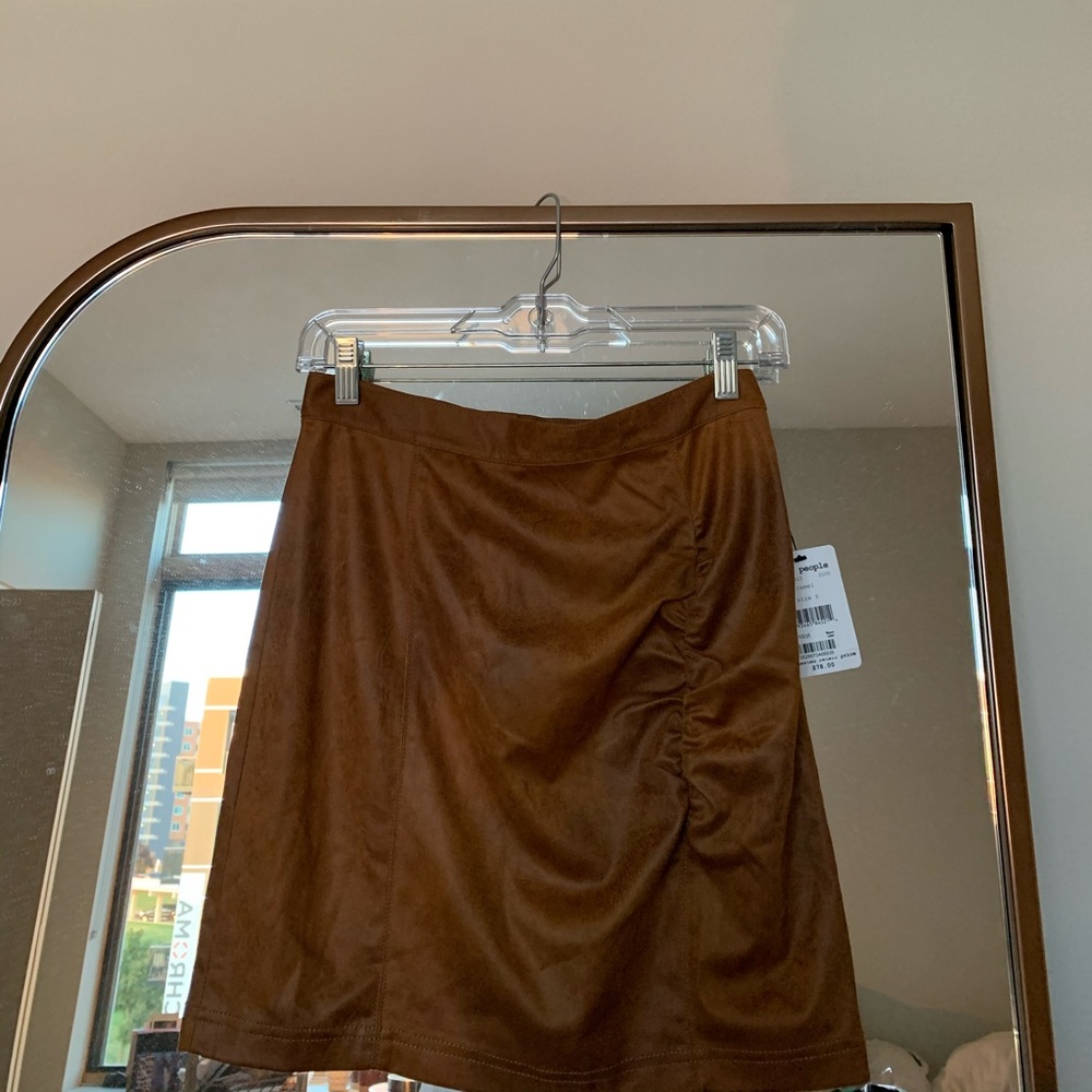 Free People Camel Skirt — Size Small — New